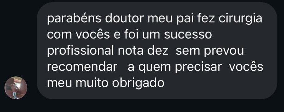 Depoimento de paciente 2